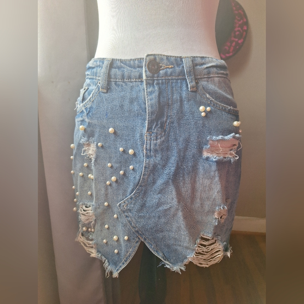 Jean Skirt